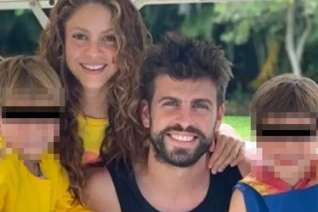 Llegan a un acuerdo Shakira y Piqué con sus hijos