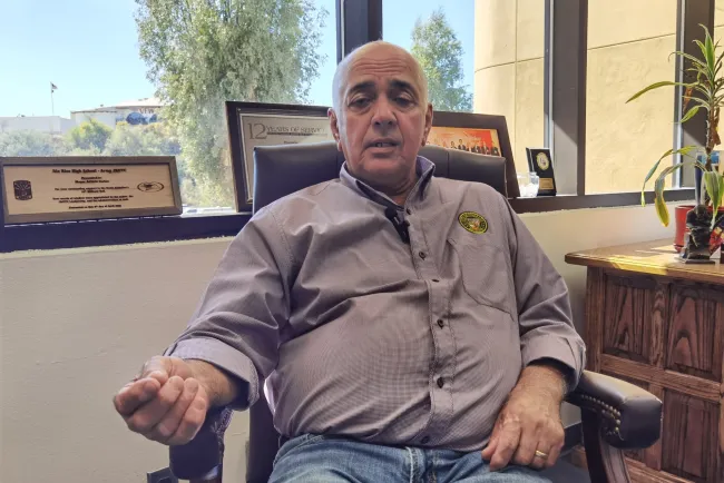 Prevé mayor Garino un cambio político
