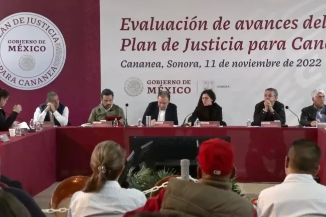 Presentan avances del Plan de Justicia para Cananea