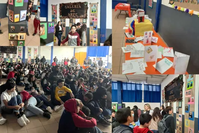 Celebran Día Nacional del Libro en secundaria