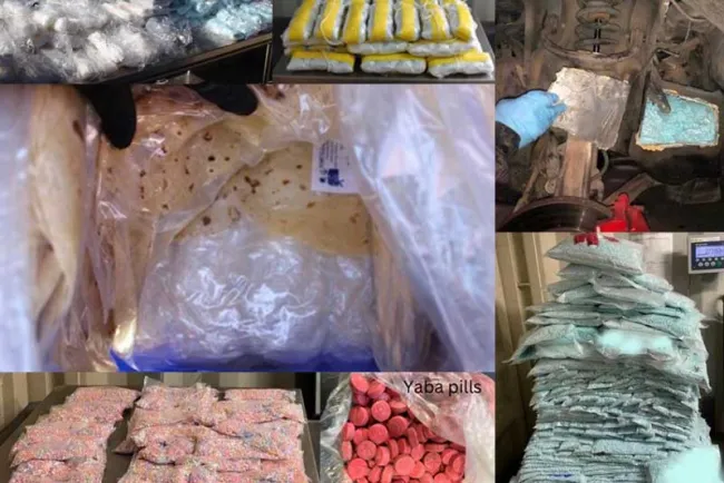 Encuentran droga en paquetes de tortillas de harina