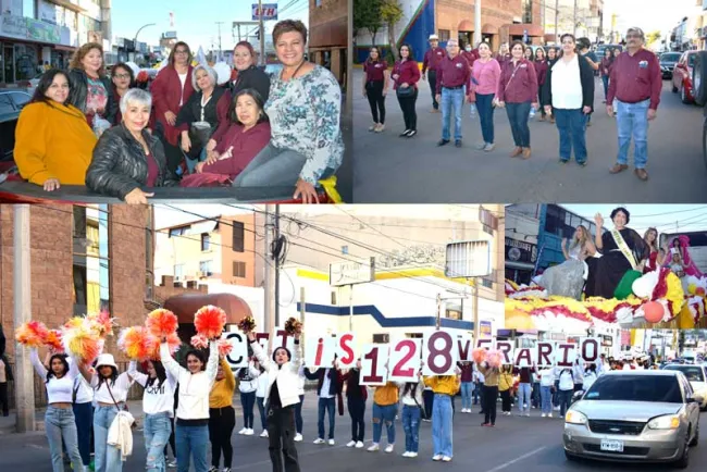 Celebra Cetis 128 40 aniversario con desfile y lluvia de estrellas