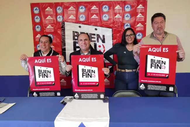 Invitan a comercios sumarse al Buen Fin