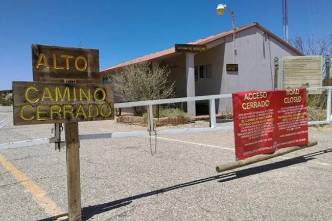 Bloquean acceso a zona turística de El Pinacate