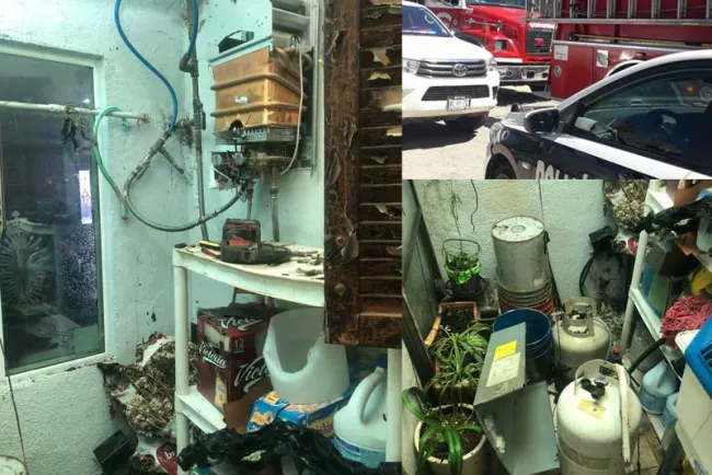 Explota boiler en vivienda; resultan lesionados padre e hija