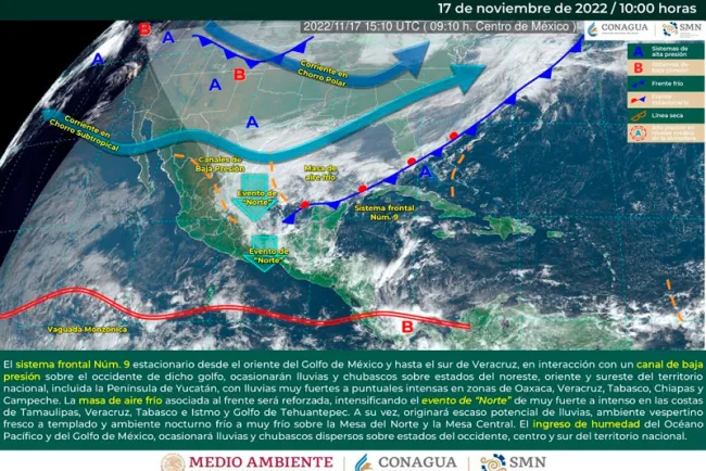 Pronostican temperaturas mínimas de -10 grados en Sonora