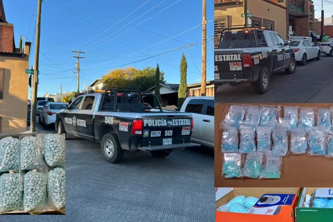 Encuentran a dos personas sin vida; tenían más de 22 mil pastillas de fentanilo