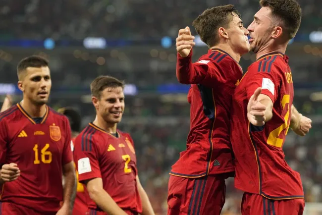 España con goleada histórica