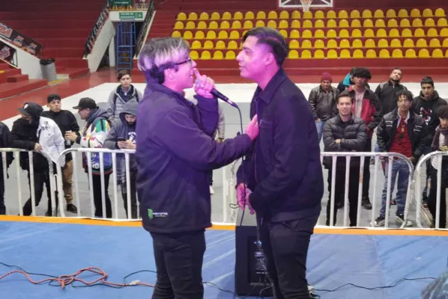 Realizan ‘batalla campal’ de rap en esta frontera