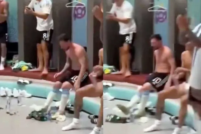 Causa Messi controversia por supuestamente patear playera del Tri