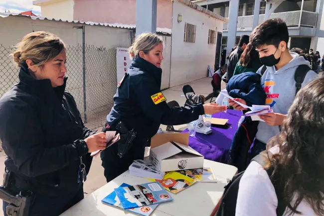 Llevan jornadas por la paz a 40 planteles educativos