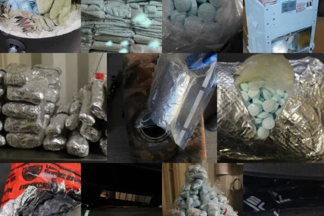 Interceptan cargamentos de fentanilo