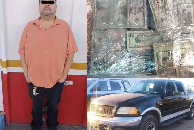 Dan vinculación a proceso persona que intentó internar 80 md a México