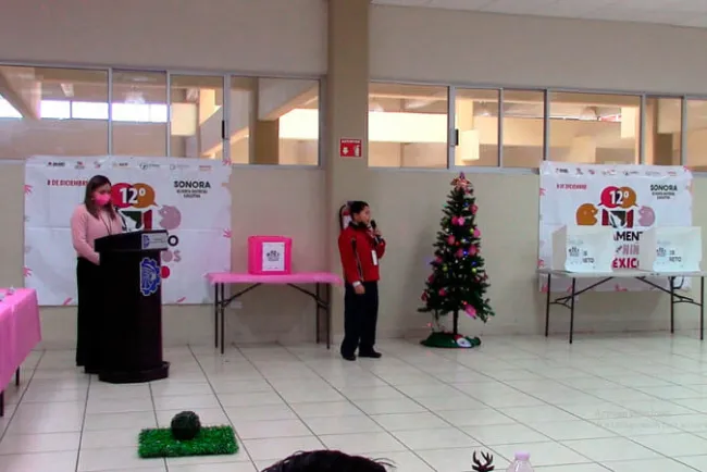 Celebran doceava edición del Parlamento Infantil