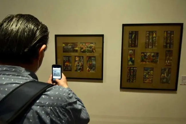 Exhiben obra inédita de Diego Rivera