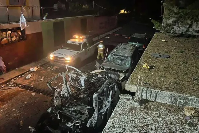Deja un muerto explosión durante festejo guadalupano