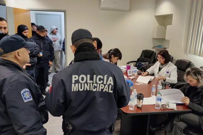 Realizan antidoping a elementos de Seguridad Pública