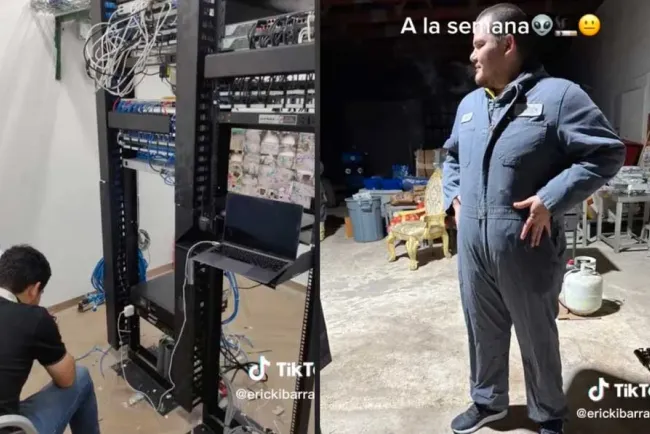 Deja joven trabajo en México y se va a Canadá a verder pollos