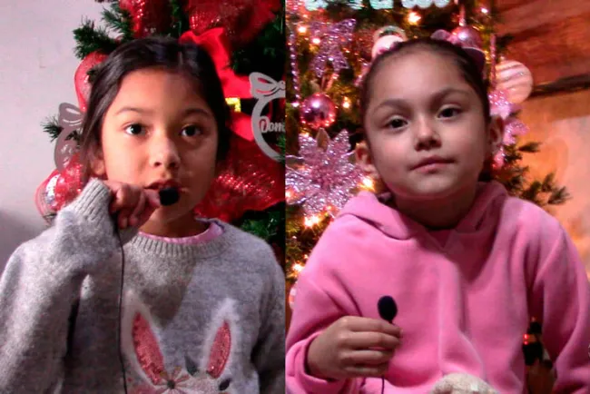 Buscan niñas que Santa les cumpla sus deseos
