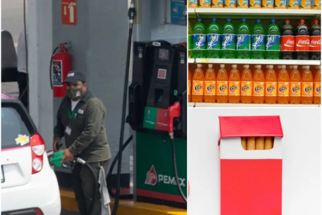 Anuncian alza del IEPS para gasolinas, refrescos y cigarros en 2023