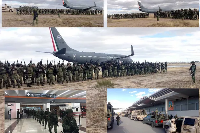Arriban elementos de Fuerzas Especiales para reforzar la seguridad en Juárez