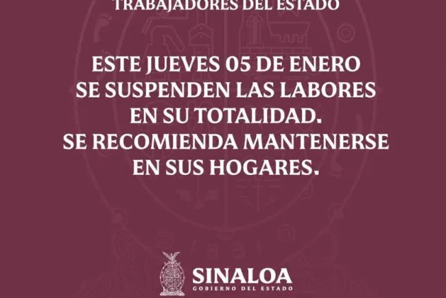 Suspenden clases en Culiacán por bloqueos y balaceras; piden no salir