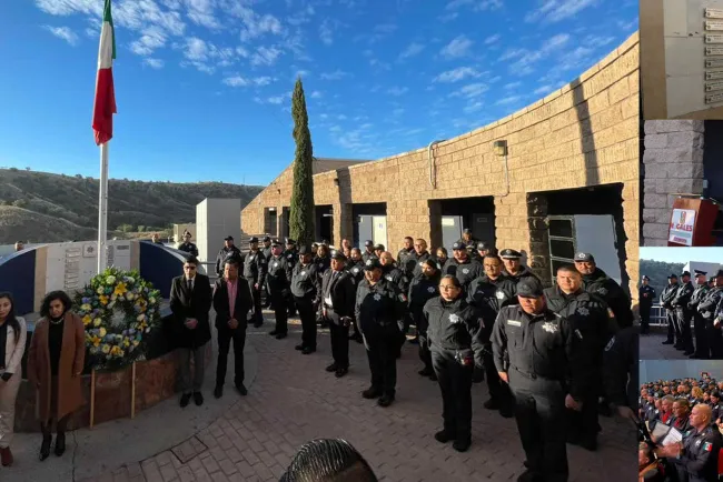 Celebran Día del Policía Municipal y Estatal