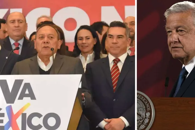 Quieren PRI, PAN y PRD "regresar por sus fueros": AMLO