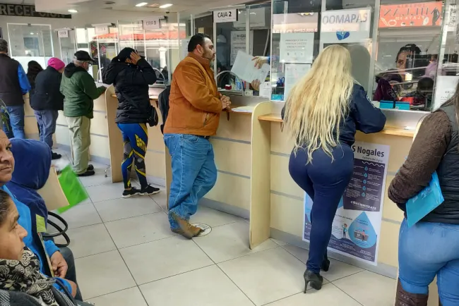 Acuden nogalenses a pagar el predial
