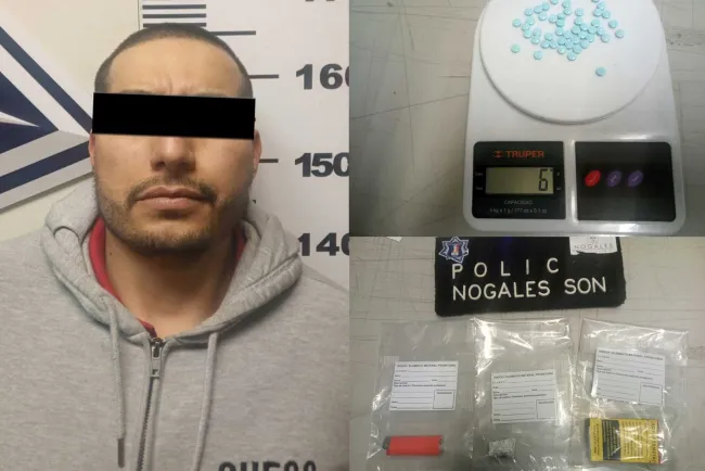 Sorprenden a persona drogándose en la vía pública