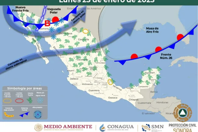 Exhortan activar comités de emergencia por frentes fríos