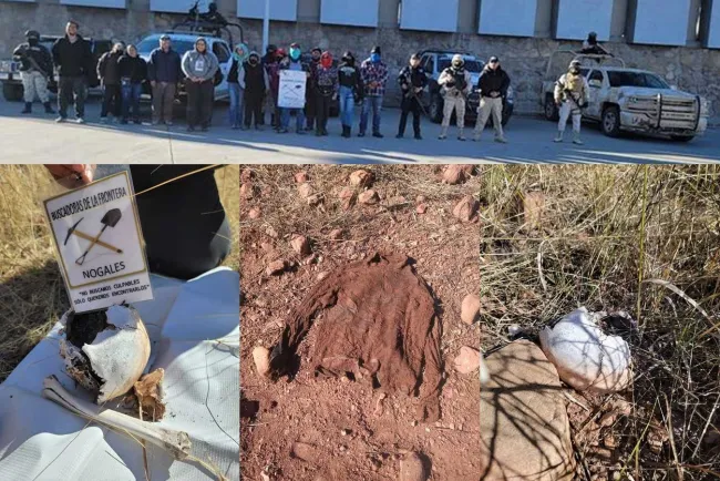 Encuentran más restos óseos en esta frontera