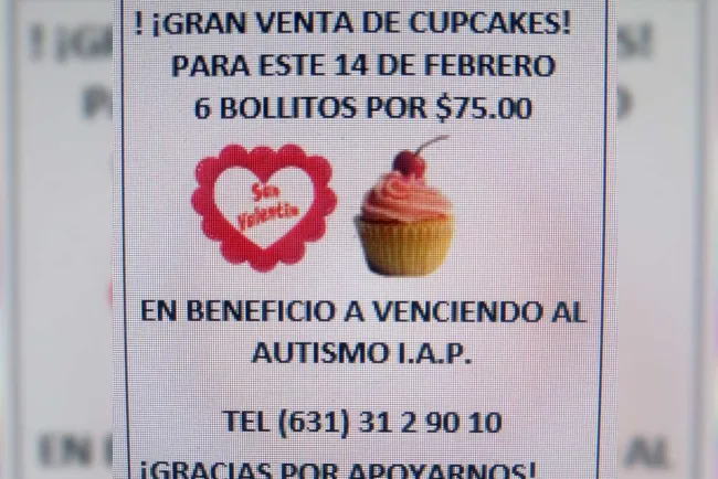 Ofrece Venciendo al Autismo ‘cupcakes’ para San Valentín