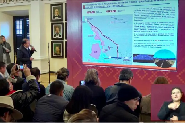 Anuncian rehabilitación de carretera Hermosillo-Puerto Libertad
