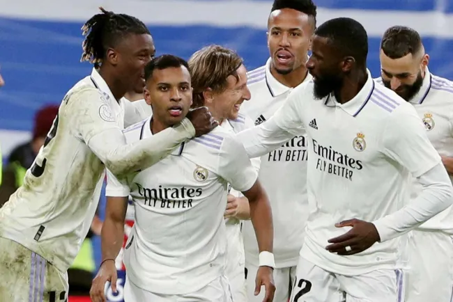 Real Madrid viene de atrás