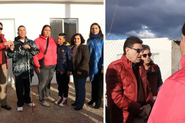 Benefician a familias con viviendas