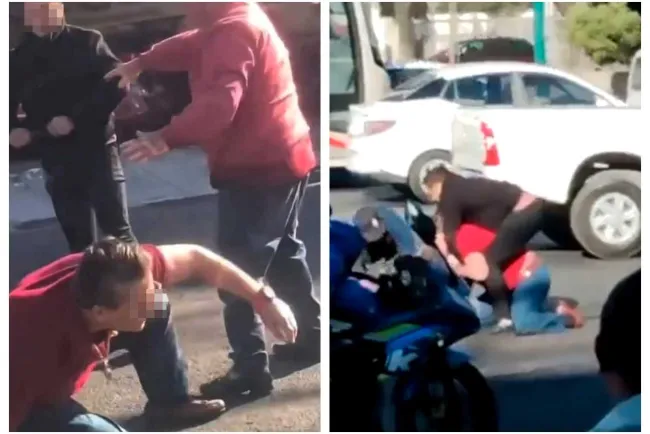 Tremenda paliza recibe Alfredo Adame en otra pelea callejera