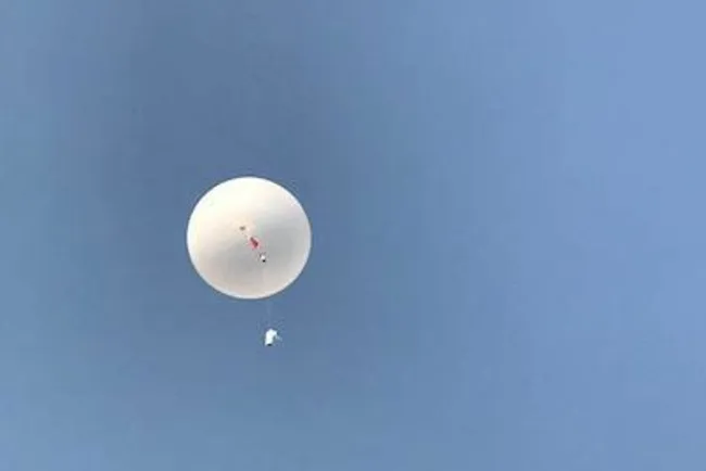 Globo espía de China estaba equipado para recolectar señales en EU
