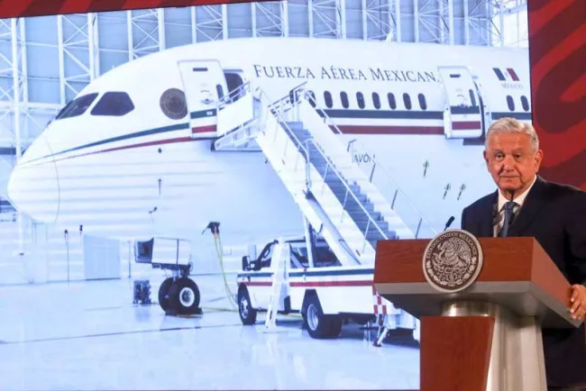 Ofreció López Obrador 'trueque' a Biden por avión presidencial