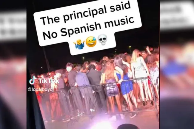 Enloquecen estadunideses al escuchar ‘La Chona’ en fiesta de graduación