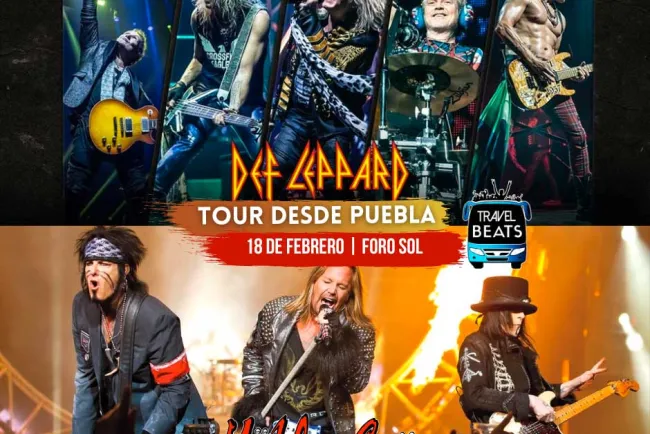 Juntos Mötley Crüe y Def Leppard en el Foro Sol