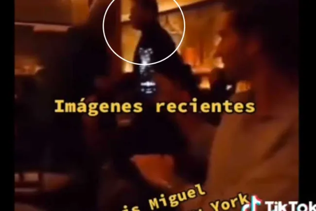 Captan a Luis Miguel en restaurante de Nueva York