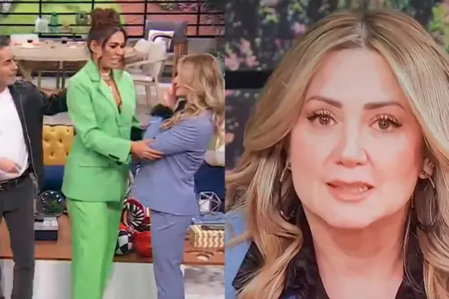 Llora Andrea Legarreta en pleno programa tras separación con Erik Rubín