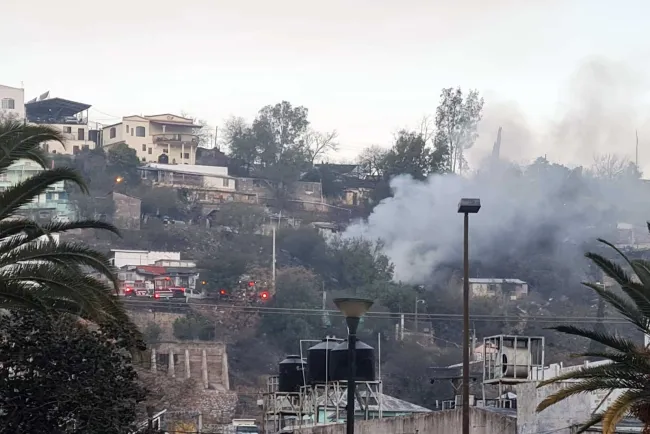 Consume fuego vivienda en la colonia Fundo Legal