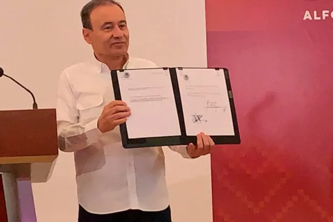 Envían a publicación en el DOF gubernatura por tres años en 2027