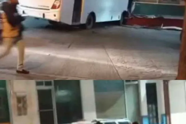 Chocan camión contra vehículo particular
