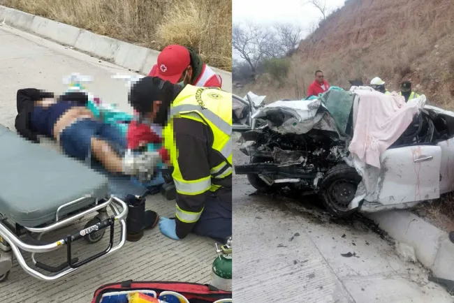 Internan en el Cereso II a responsable de choque carretero