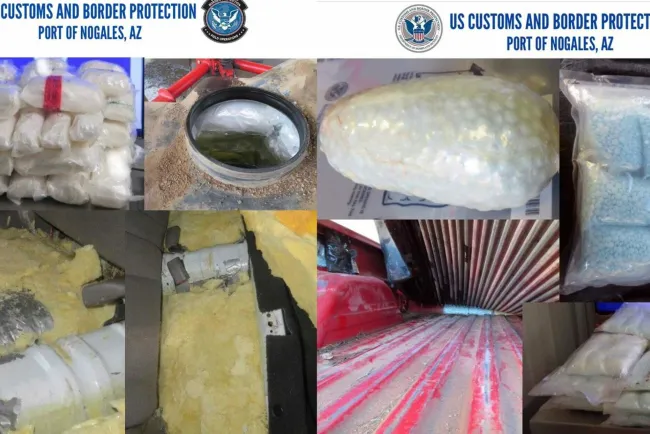 Persisten decomisos de fentanilo en cruce fronterizo