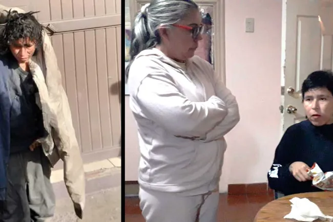 Rescatan a mujer de las calles; está internada en el albergue Reynas