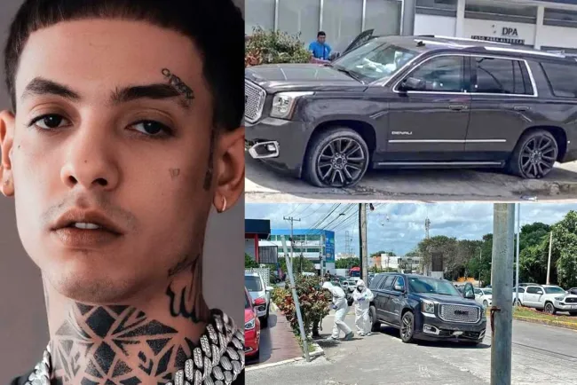 Balean camioneta de Natanael Cano en Yucatán tras una discusión